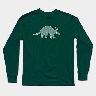 Aardvark - detailed hand drawn animal ink art Long Sleeve T-Shirt